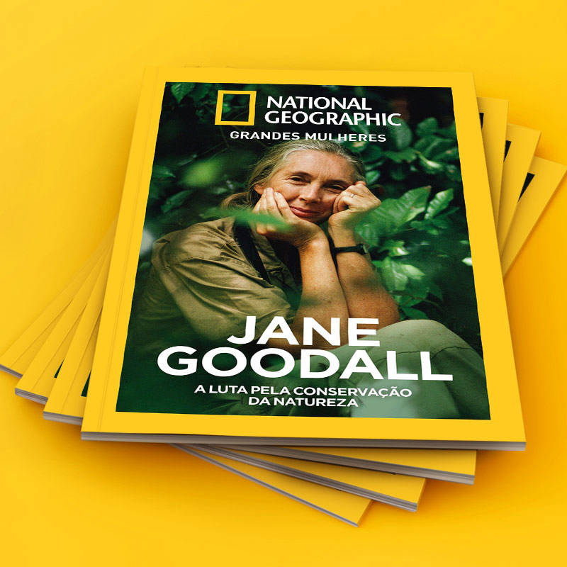 Nas bancas: Edição Especial "Grandes Mulheres" dedicada a Jane Goodall