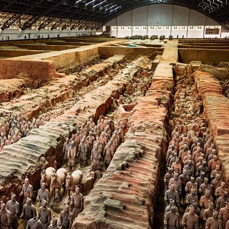 O Exército de Xi’an: Os guerreiros de terracota do imperador Shihuangdi