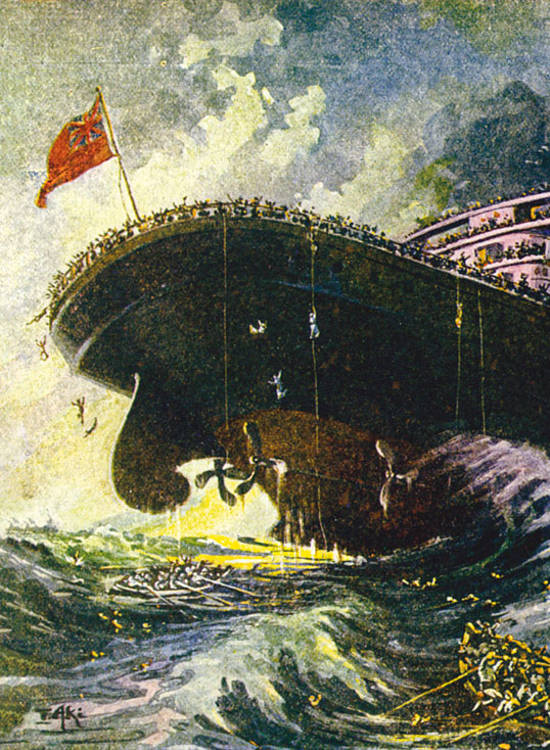 Neste dia, em 1915, o “Lusitania” naufragou