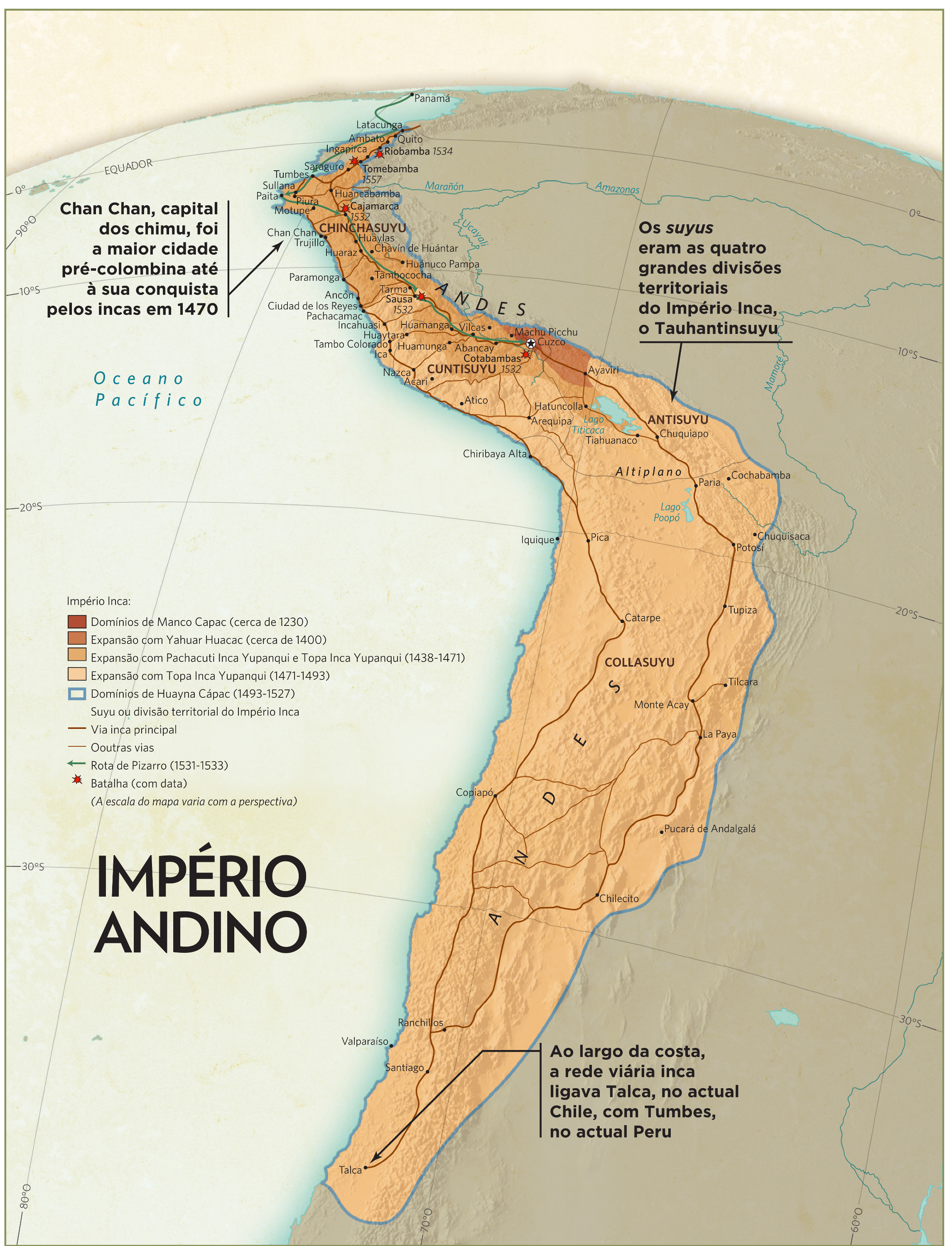 O Império Inca, os filhos do sol